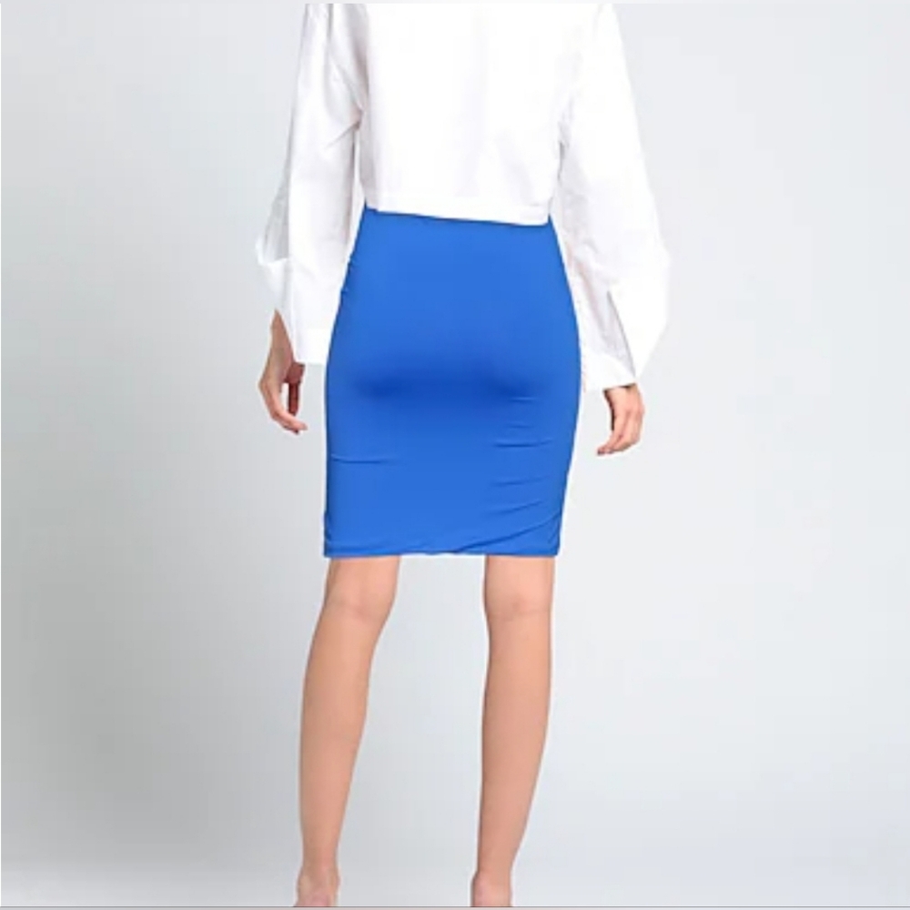 The Attico Blue Mini Skirt L NWT - Picture 2 of 2